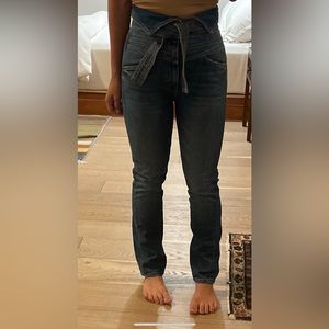 Mother Denim Fold over Waist jeans